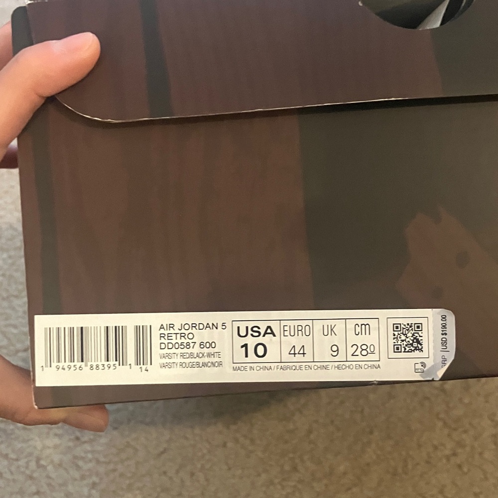 Air Jordan 5 Retro Raging Bull - Picture 3 of 4